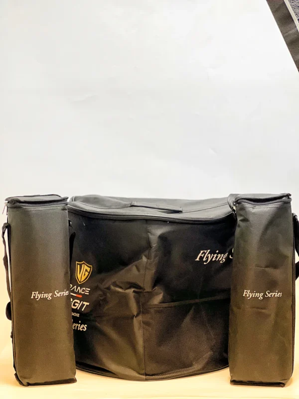 VG France Butterfly Hookah with 3 Bags (LED & Remote) - Bronze