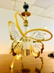 VG France Butterfly Hookah with 3 Bags (LED & Remote) - Bronze