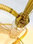 VG France Butterfly Hookah with 3 Bags (LED & Remote) - Bronze
