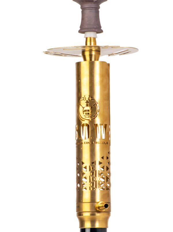 Cocoyaya Vivanta Hookah (Ferro Series) Bronze Stem | Trans. Base