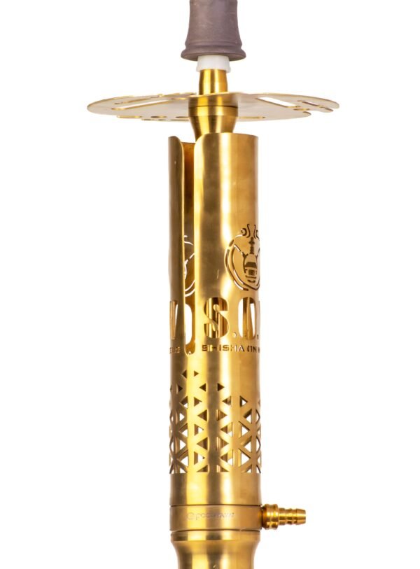 Cocoyaya Vivanta Hookah (Ferro Series) Bronze Stem | Trans. Base