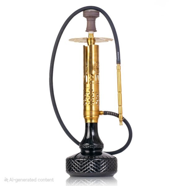 Cocoyaya Vivanta Hookah (Ferro Series) Bronze Stem | Trans. Base