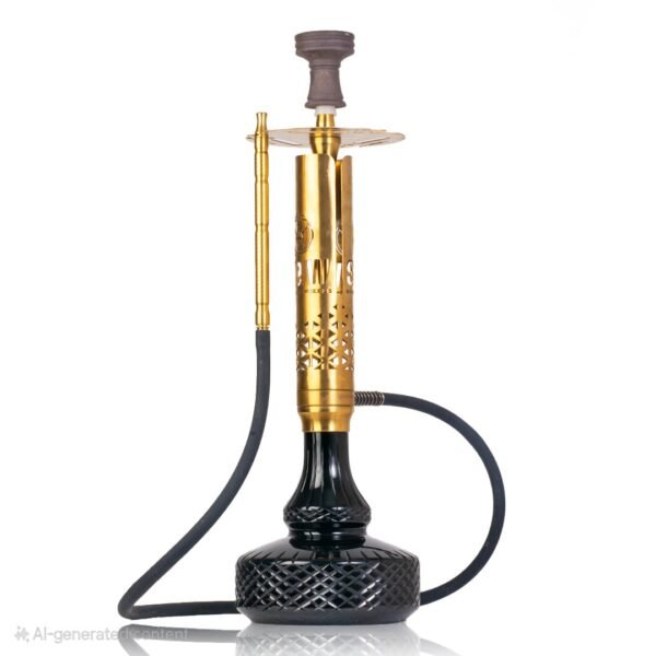 Cocoyaya Vivanta Hookah (Ferro Series) Bronze Stem | Trans. Base