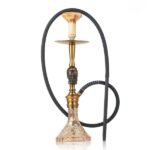 COCOYAYA Terminator Bohemian Hookah - Gold Stem / Transparent Base