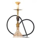 COCOYAYA Terminator Bohemian Hookah - Gold Stem / Transparent Base