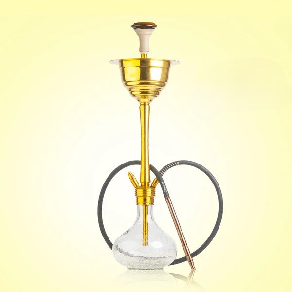 Cocoyaya Yara Hookah - Golden Stem(Transparent Base)