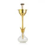 Cocoyaya Yara Hookah - Golden Stem(Transparent Base)