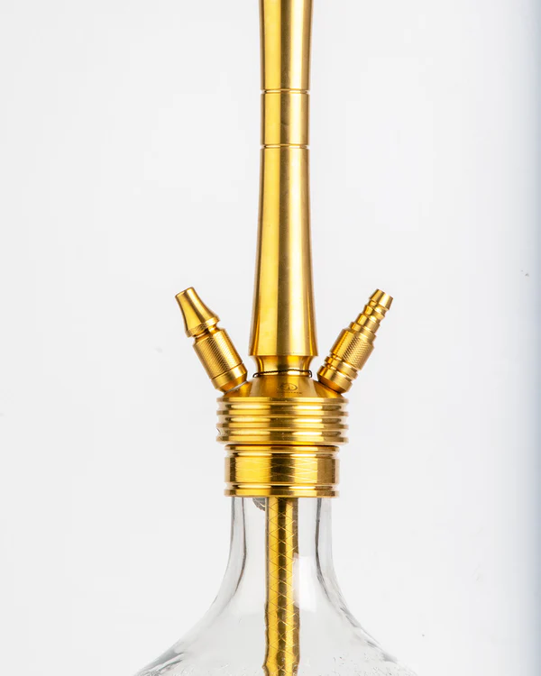 Cocoyaya Yara Hookah - Golden Stem(Transparent Base)