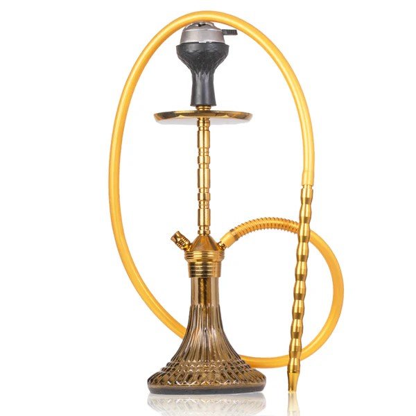 VG France Fighter R2 Hookah 2.0 | Gold Stem | Grey Base | SC | HMD | Bag