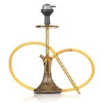 VG France Fighter R2 Hookah 2.0 | Gold Stem | Grey Base | SC | HMD | Bag