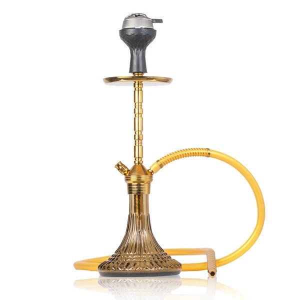 VG France Fighter R2 Hookah 2.0 | Gold Stem | Grey Base | SC | HMD | Bag