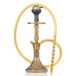 VG France JOE Hookah R3 | Gold Stem | Grey Base | SC | HMD