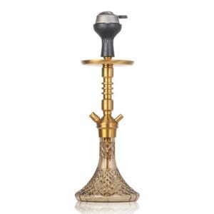 VG-Joe-R3-Hookah-with-Bag-Gold-Stem-Grey-Base