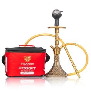 VG France JOE Hookah R3 | Gold Stem | Grey Base | SC | HMD