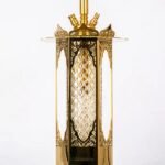 COCOYAYA Minar Hookah - Gold Stem / Bottle Base