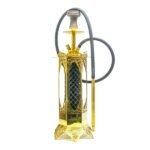 COCOYAYA Minar Hookah - Gold Stem / Bottle Base