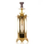 COCOYAYA Minar Hookah - Gold Stem / Bottle Base